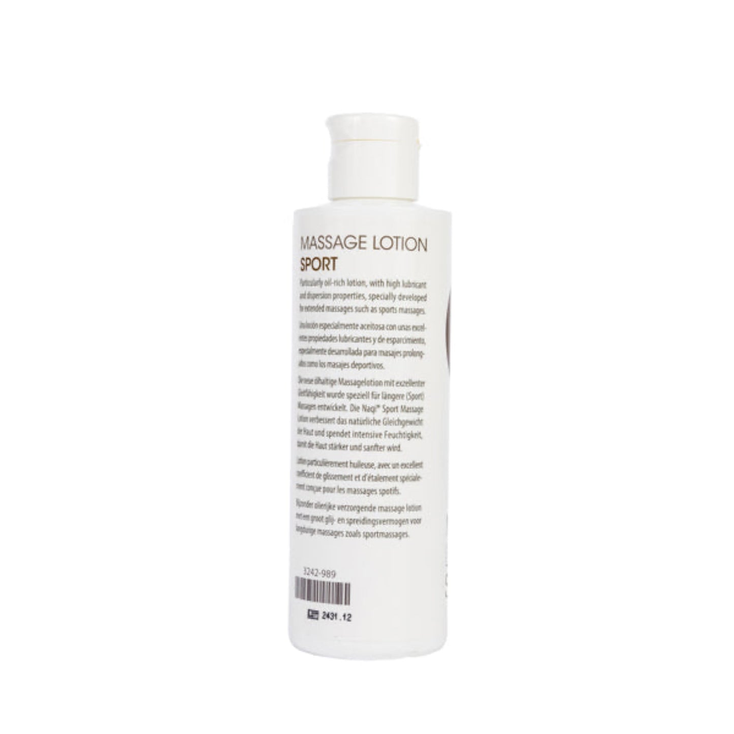 Massage Lotion Sport – hypoallergenic massage cream for sportspeople
