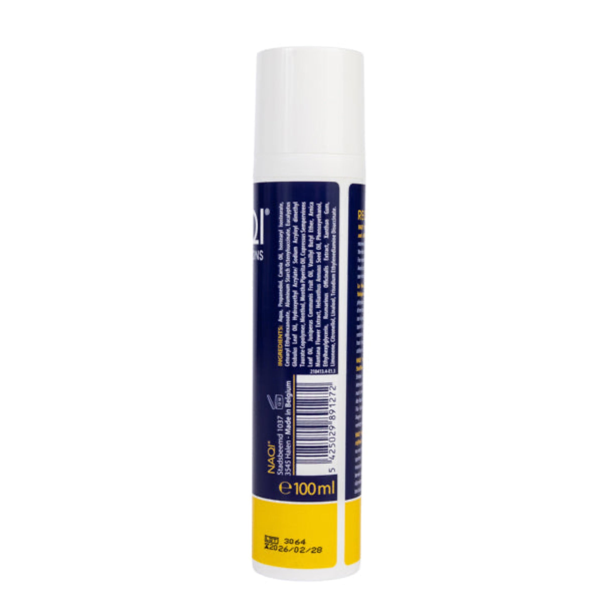 NAQI Recovery Gel – Muscle gel for post-exercise recovery